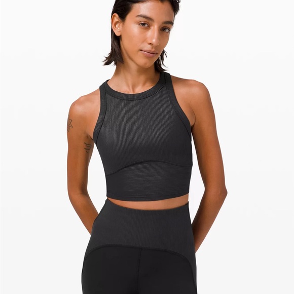 lululemon athletica Tops - Lululemon 2022 Blissful Bend Black Tank Top